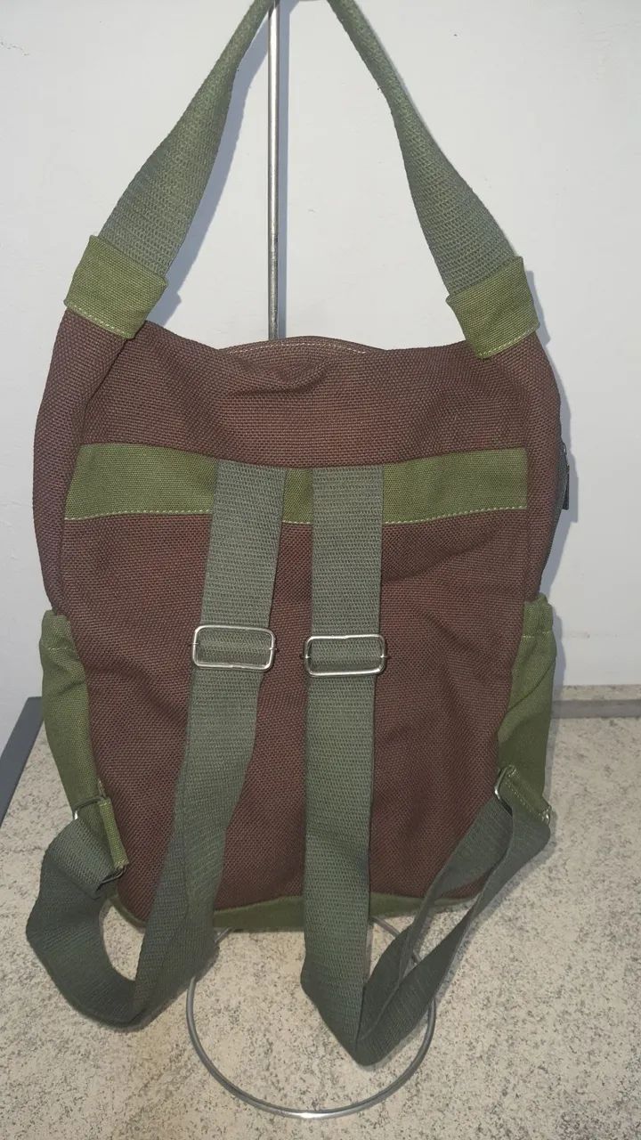 Mochila em lona com alça para mãos  - Foto 2
