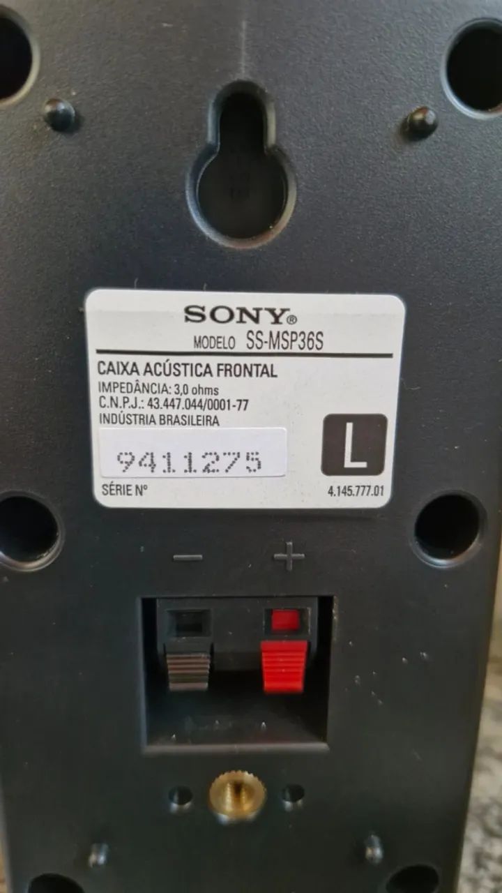 Jogo Caixas compactas Sony SS-MSP36S - Foto 2
