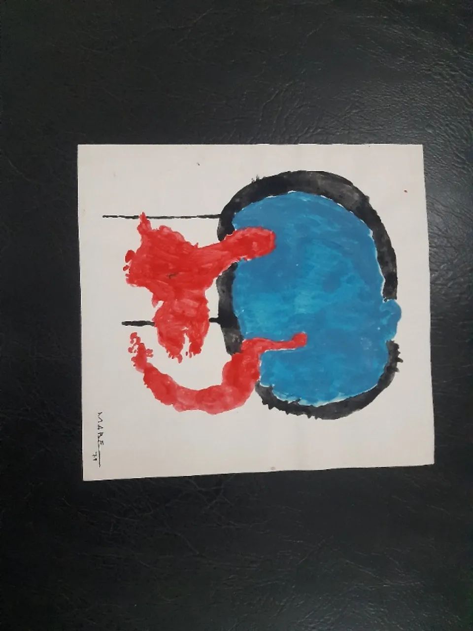 Pintura de Mabe, técnica mista - Foto 3