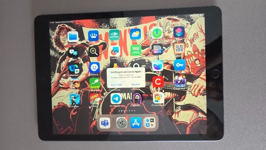 iPad 128gb 7o Gen A2198 Wi-Fi + Celular - Cinza Espacial Apple (Usado) - Foto 3