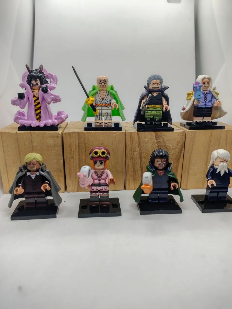 One piece bloco de montar kit 8 personagens  - Foto 3