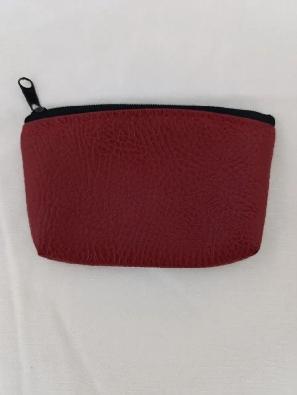 Porta-níquel/moeda retangular vermelho - Foto 2