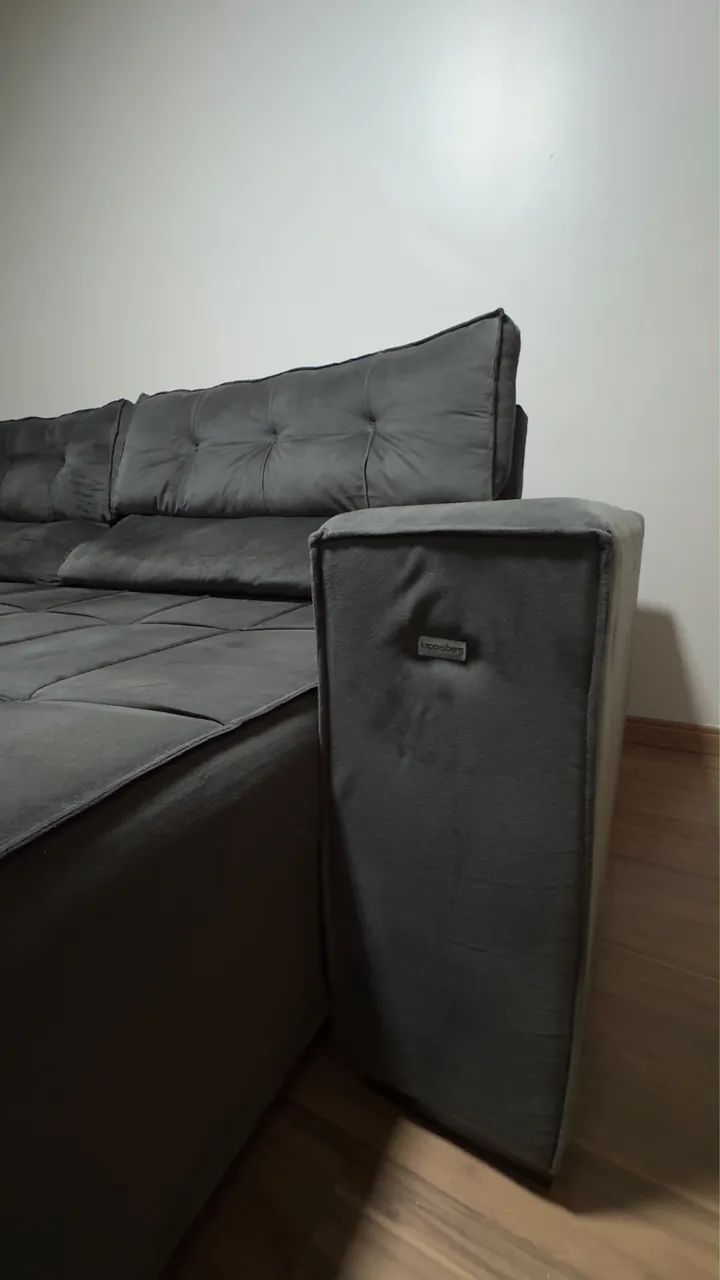Sofá 2,70m Retrátil - Kappesberg - Foto 3
