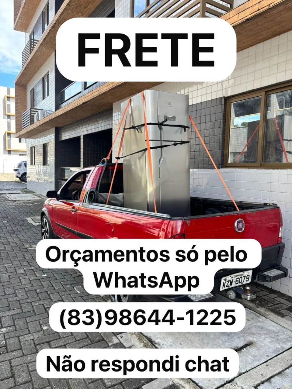 Frete nos Bancários com responsabilidade e pontualidade 