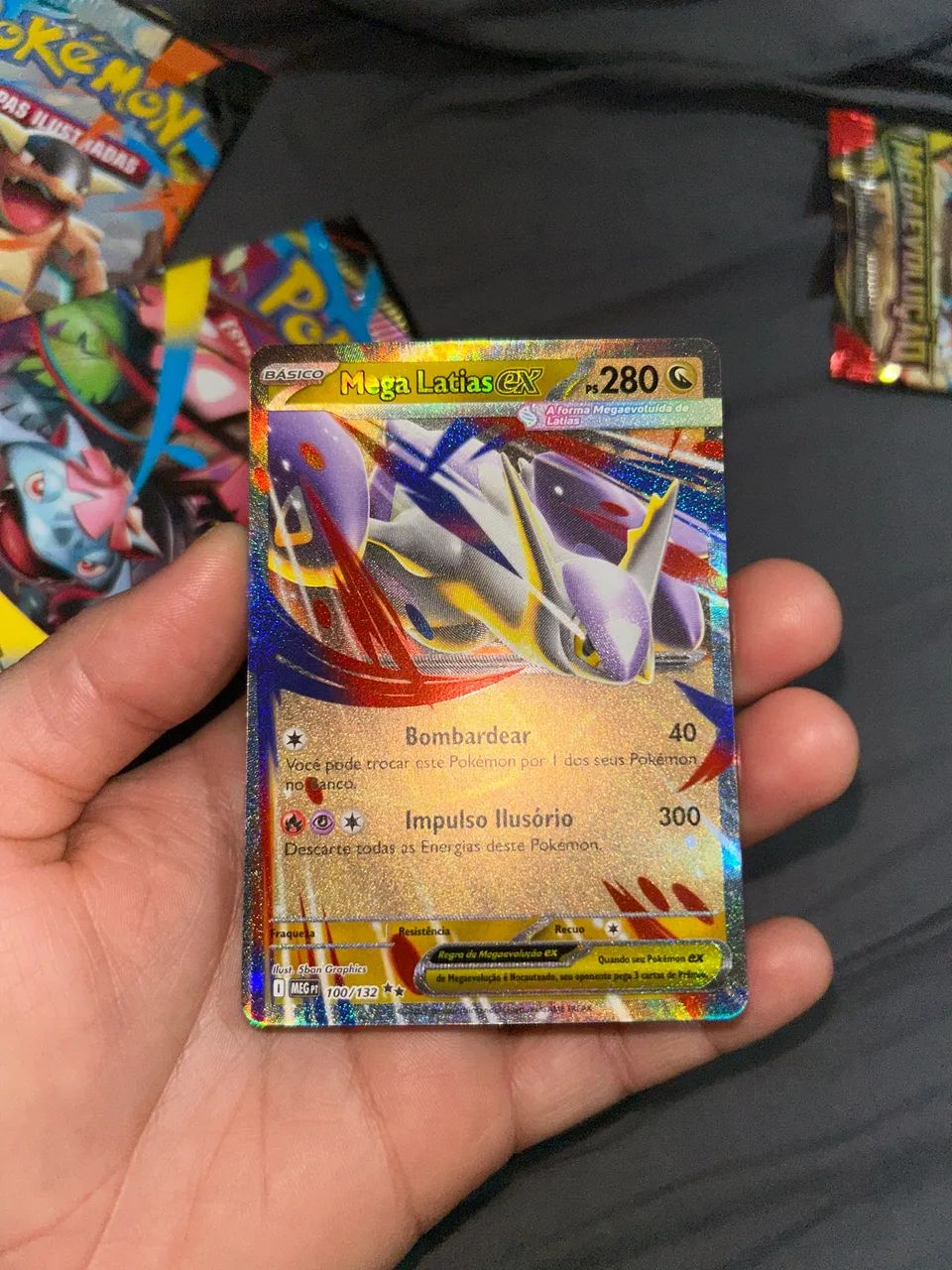 Carta Pokémon Mega Latias ex  - Foto 3