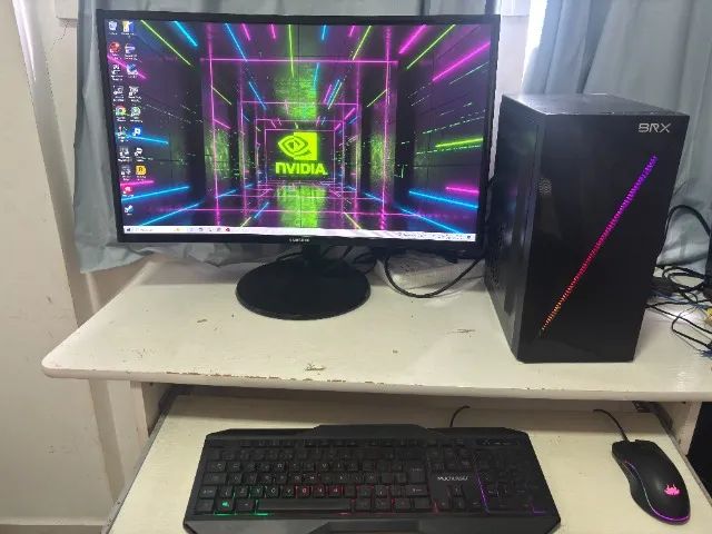 Computador com led I3 - placa de video - 4GB de Ram - Foto 4