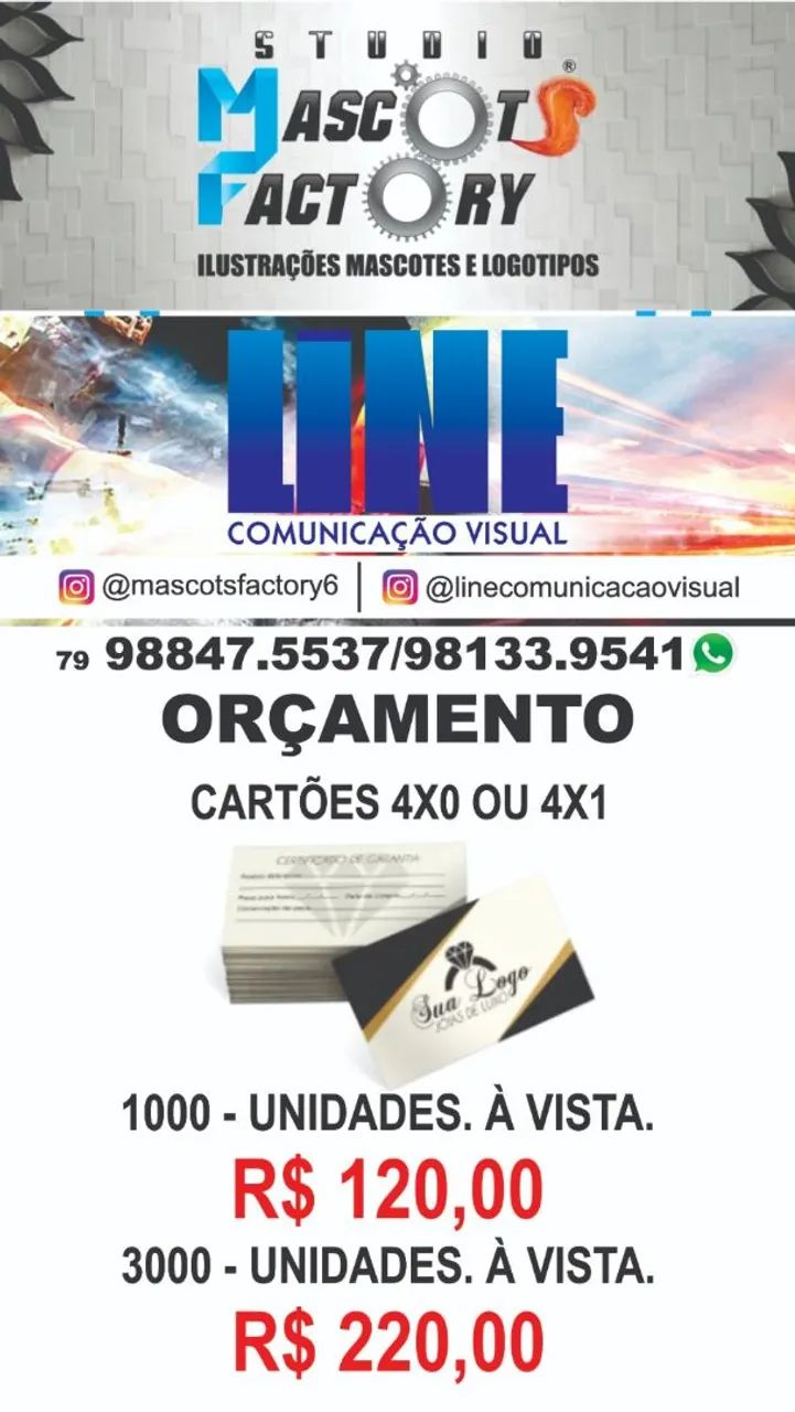 Banners, adesivos comunicação visual e papelaria  - Foto 2