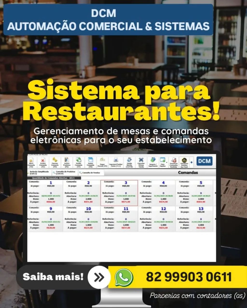 DCM AUTOMAÇÃO COMERCIAL & SISTEMAS