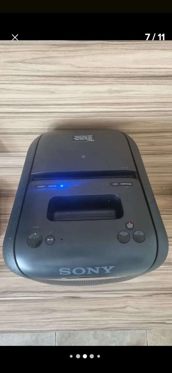 Caixa de som Sony com bateria de longa duração  - Foto 2