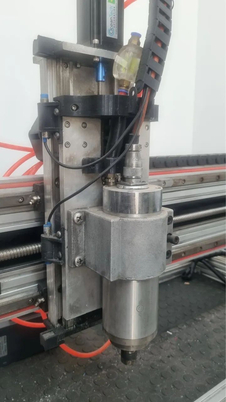 Cnc Router 3cv Completa 1000x1000 220v (Usado) - Foto 5