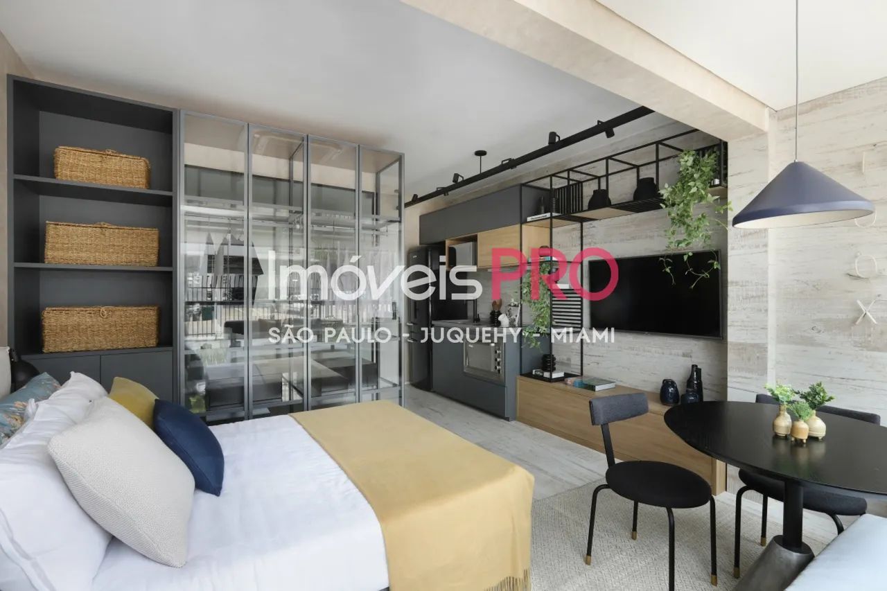 Studio 40 m², com vaga - Chacára Klabin
