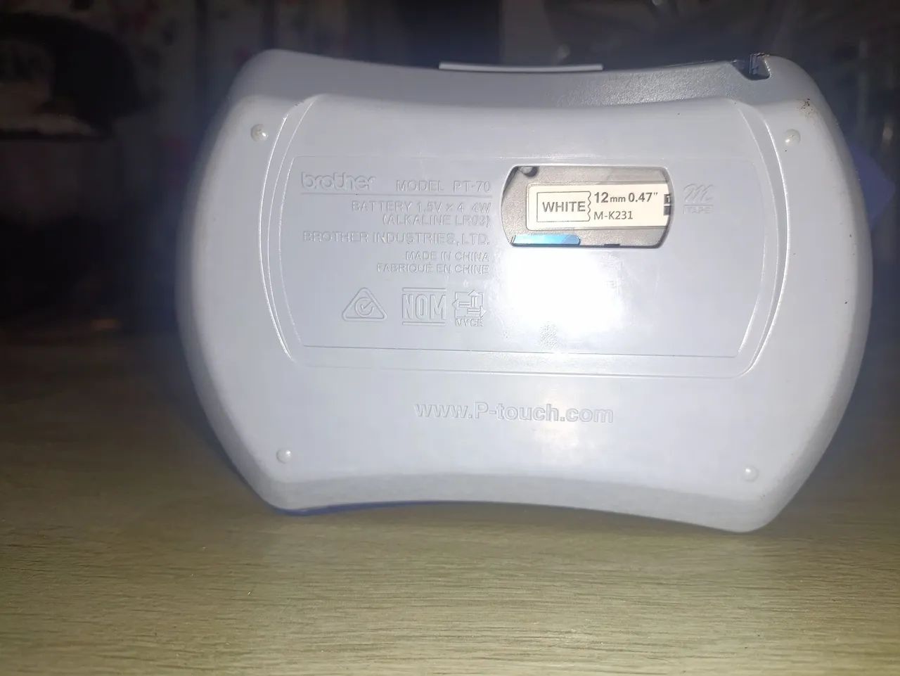 Rotulador Eletrônico Brother P-Touch- Funciona Perfeitamente  - Foto 3