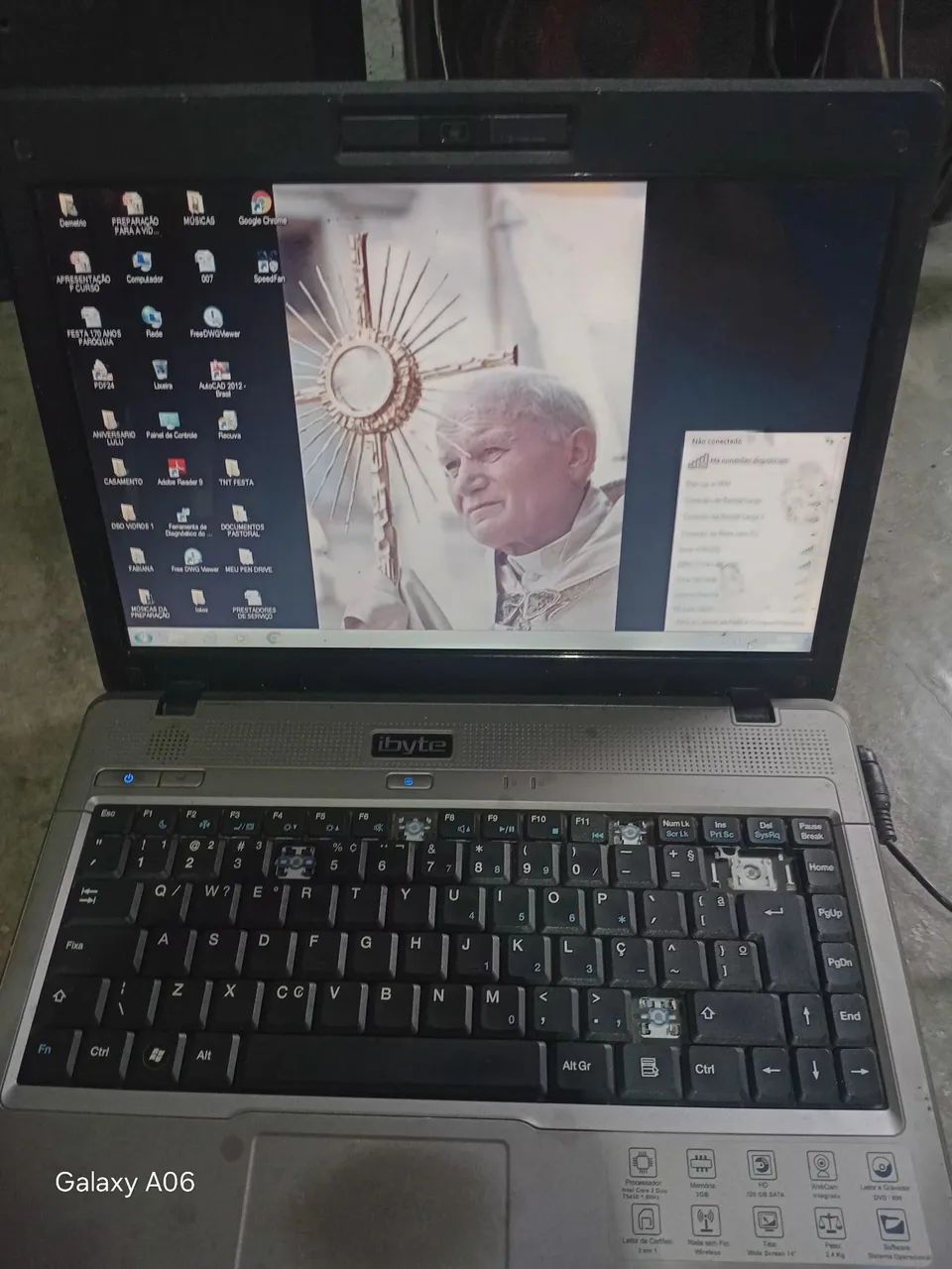 Notebook tá sem bateria mais funciona  - Foto 2