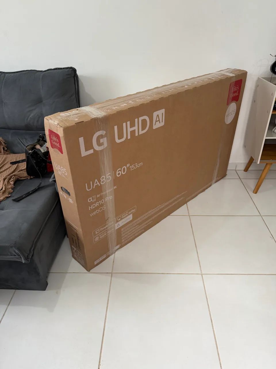 TELEVISÃO DE 60 POLEGADAS LG LACRADA