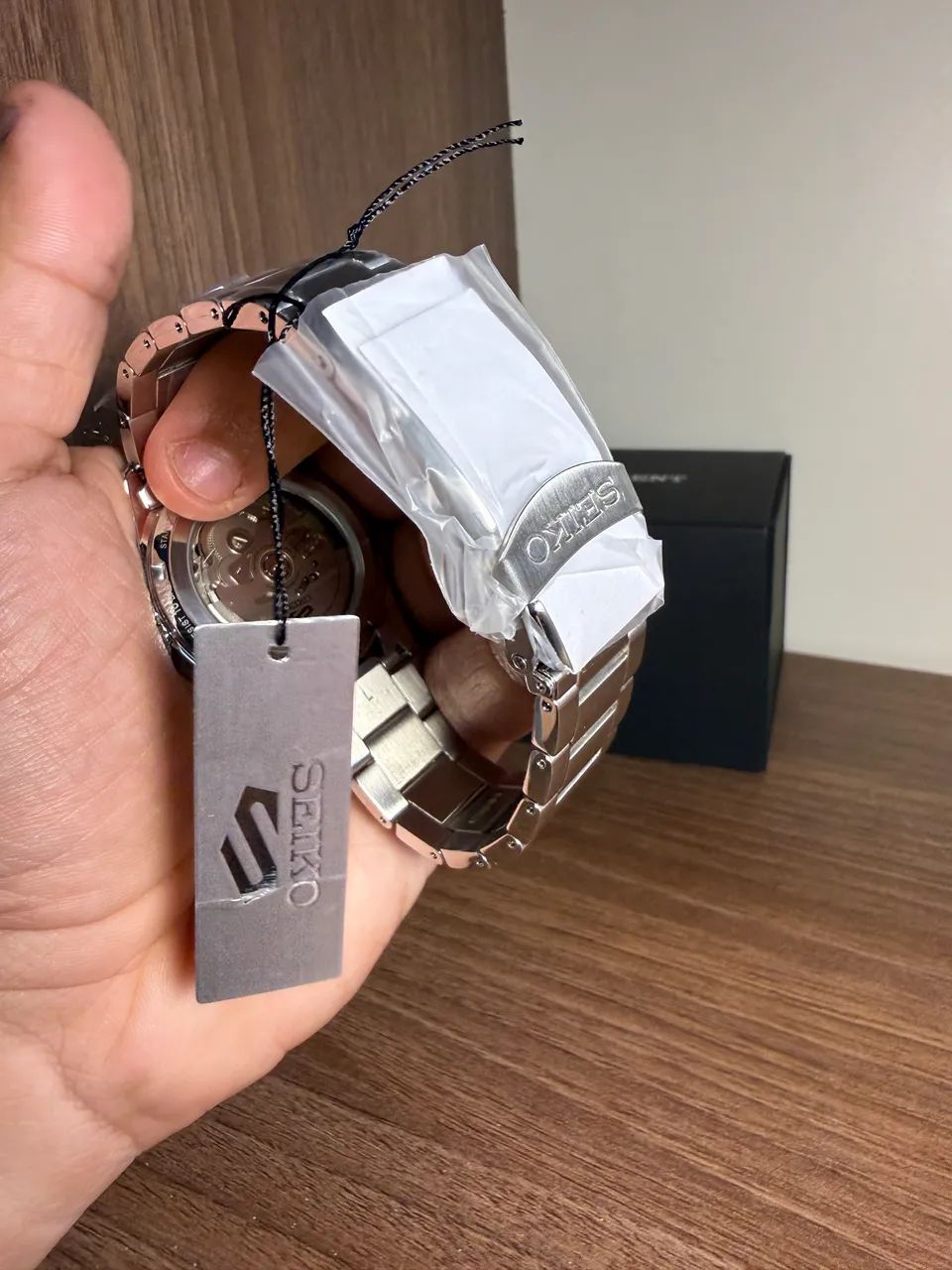 Relógio Seiko 5 Sports Field Automático SRPG29B1 Azul - Foto 3
