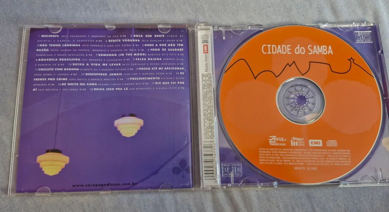 CD "Cidade do Samba Rio 4 e 5 de setembro de 2007" - Foto 2