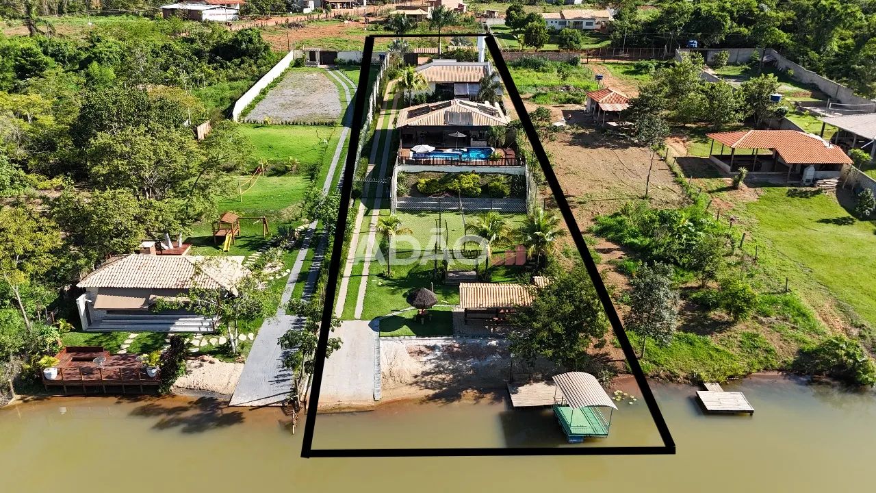 CHÁCARA NA BEIRA DO LAGO DE ARAGOIANIA