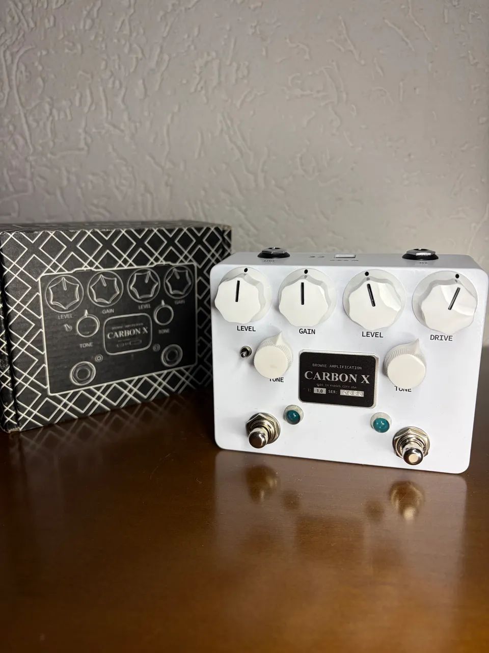 Pedal Carbon X Browne Amplification Dual Overdrive - Instrumentos