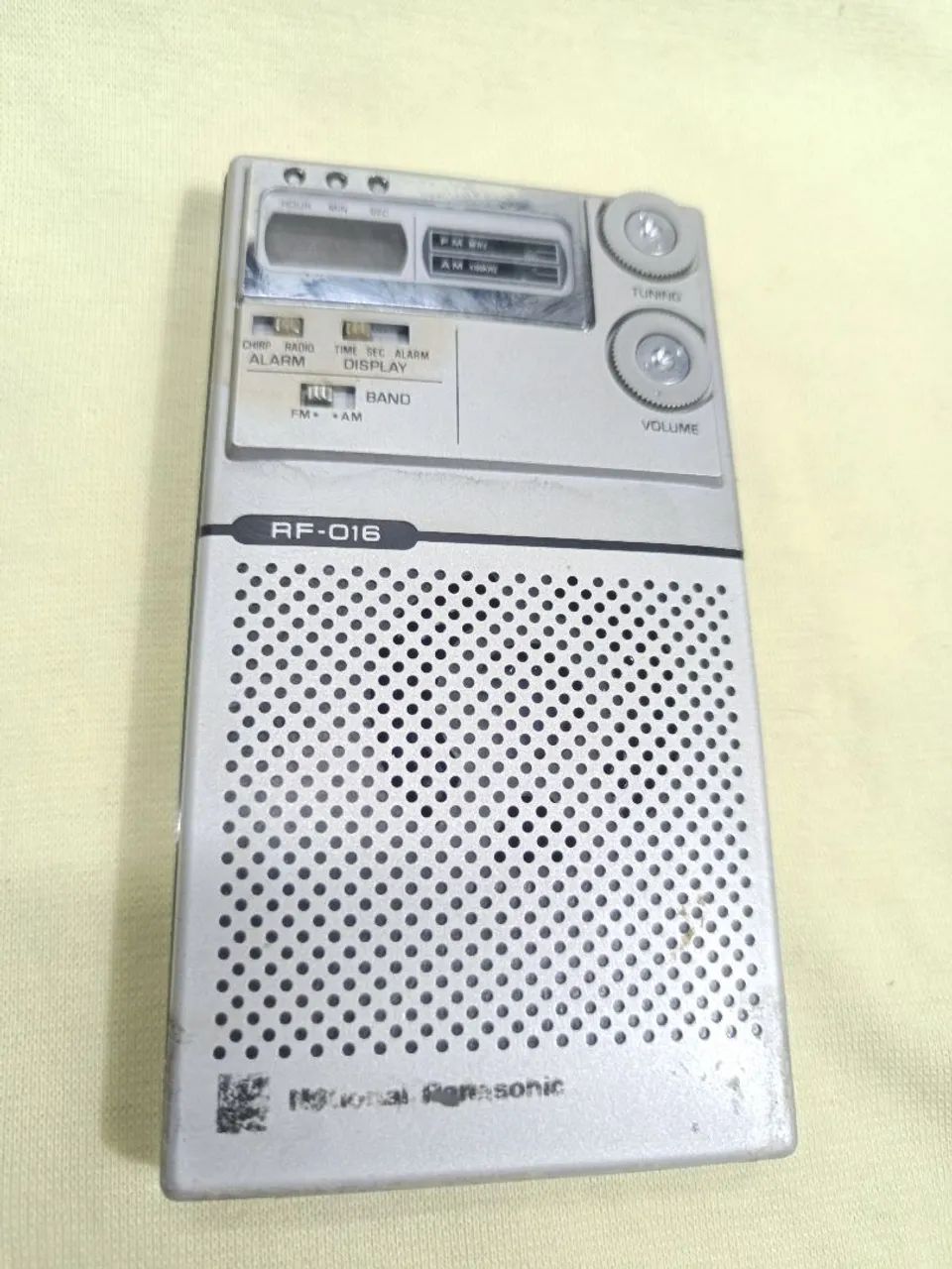 Radio Panasonic RF-016 da década de 70 am e FM