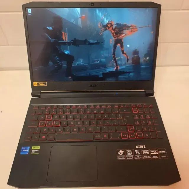 Notebook Acer Nitro 5 i7 11th - 16Gb Ram - RTX 3050 - 512Gb SSD