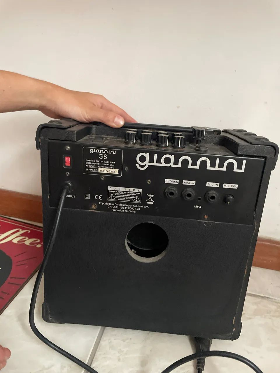 Amplificador Giannini g8 - Foto 3
