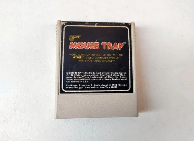 Mouse Trap - Cartucho Original Para Atari 2600