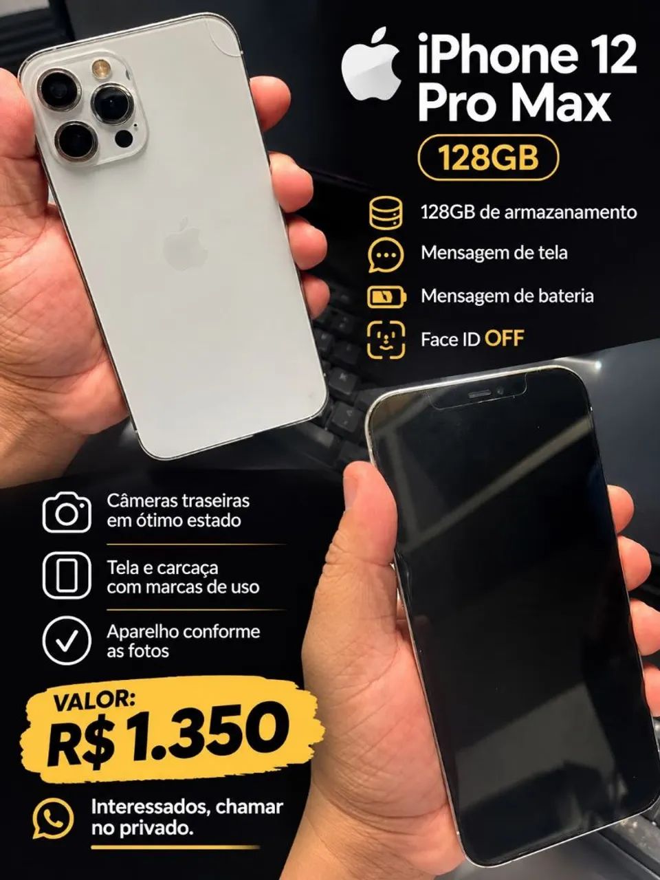 iPhone 12 pro max 128gb