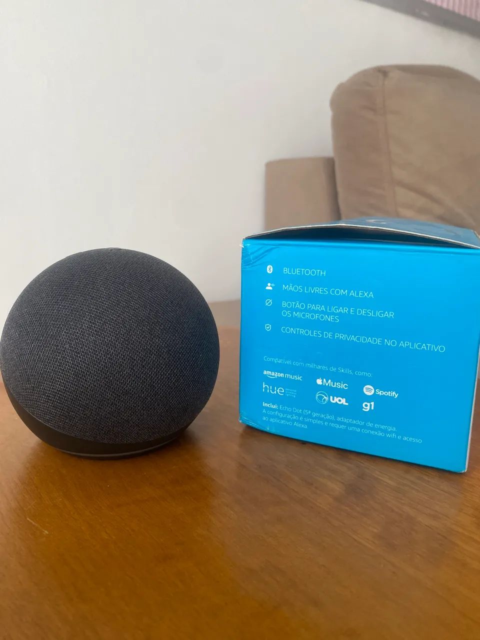 Alexa, echo dot Completa com meses de uso - Foto 2