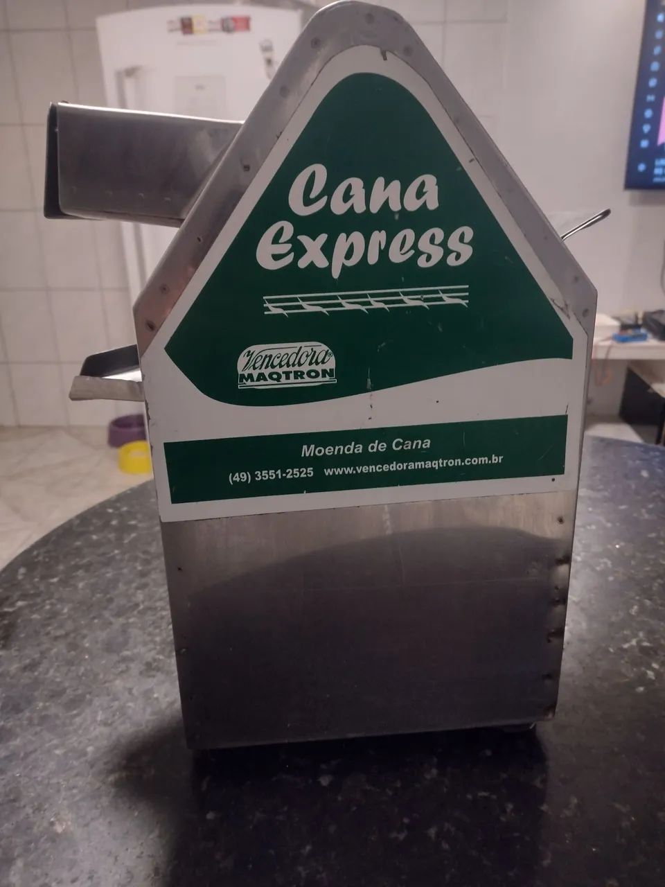 Moenda de cana com rolo de inox  - Foto 4