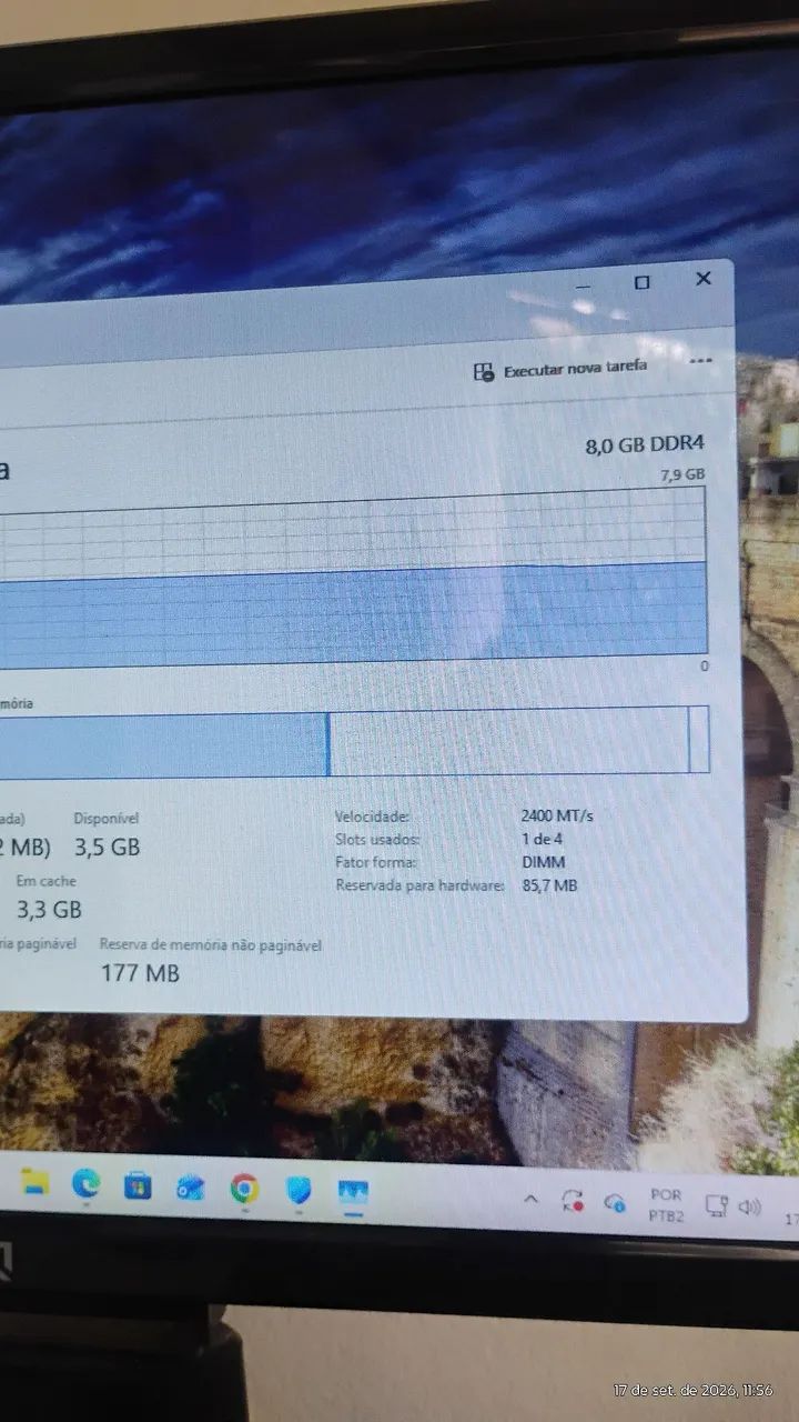 CPU i3 sétima geração SSD 240 - Foto 5