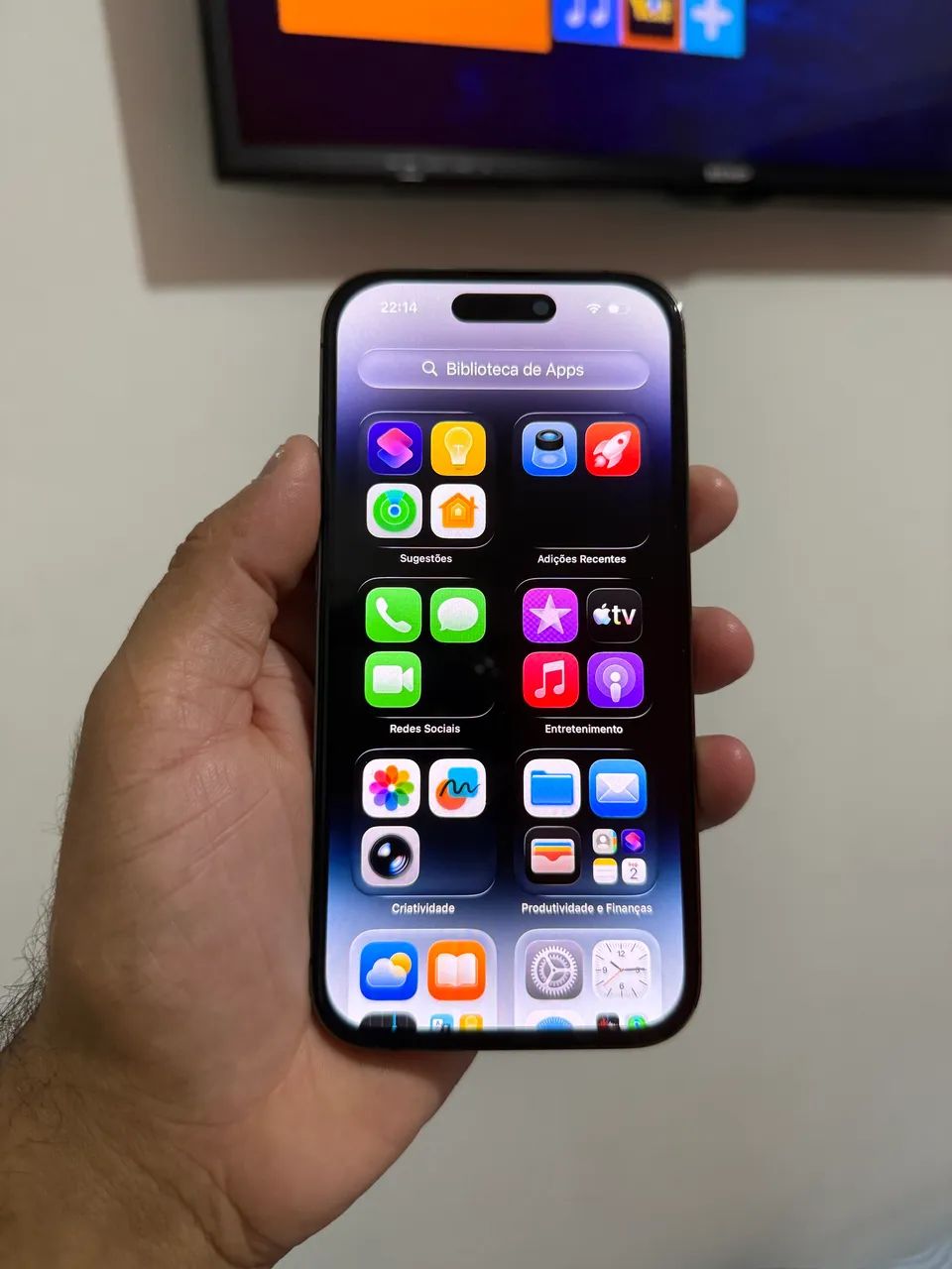 iPhone 14 Pro Max 128gb Impecável  - Foto 4
