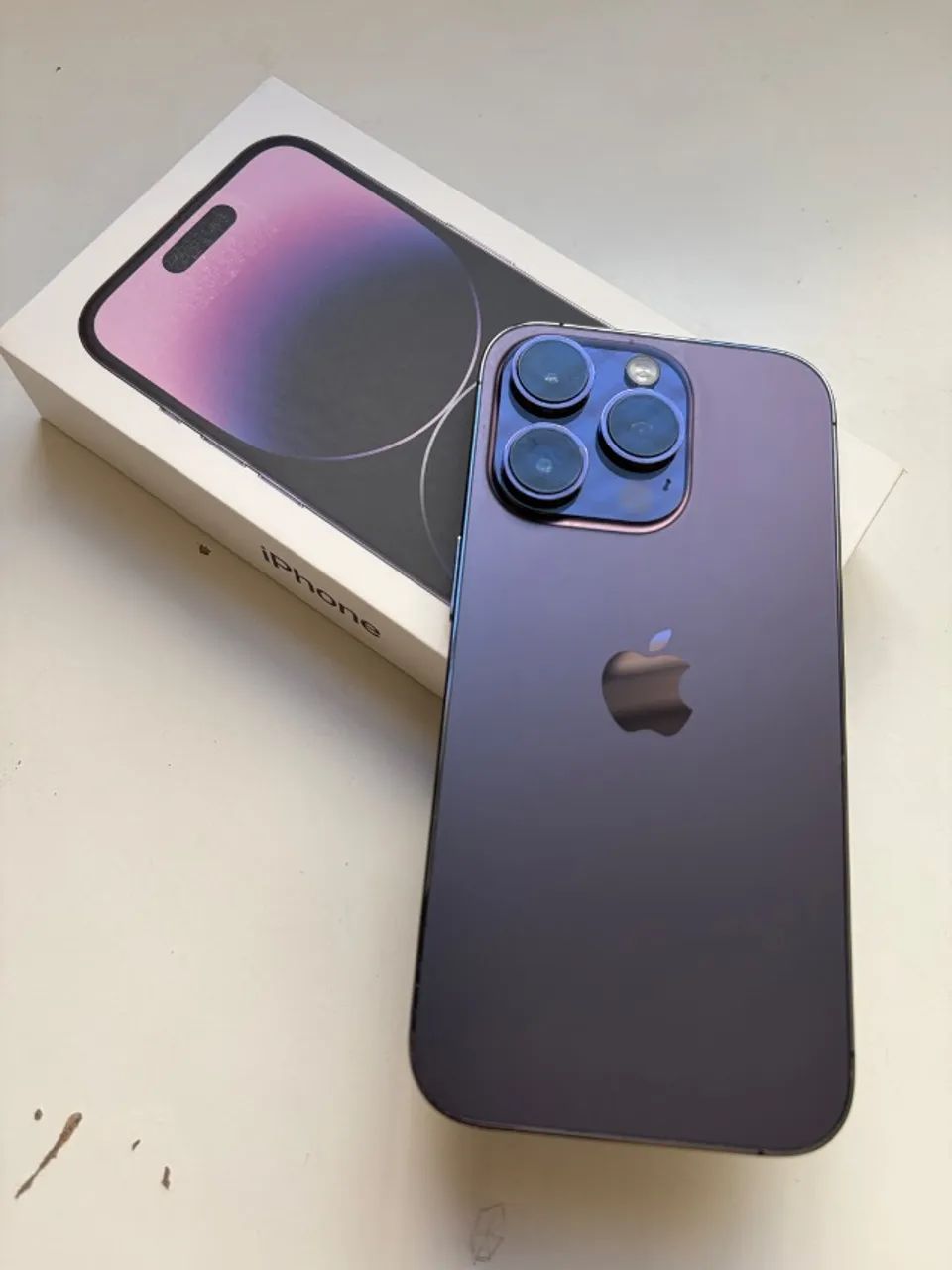 iPhone 14 Pro 128GB Roxo e-SIM - Bateria 81% - Foto 2