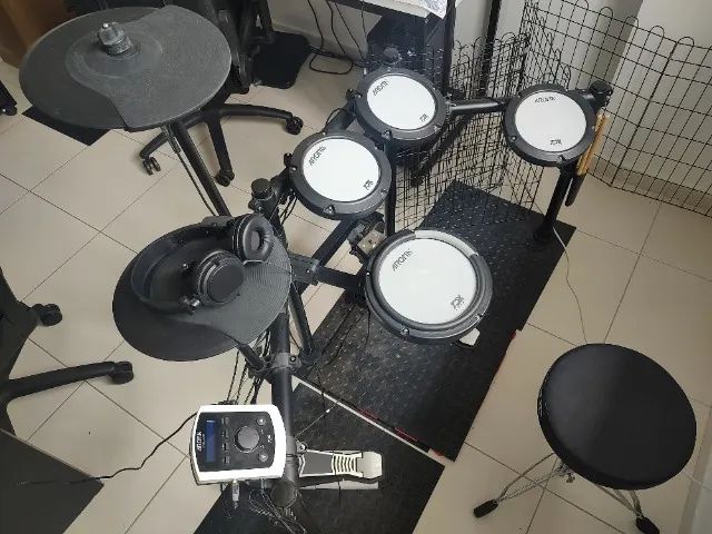 Bateria eletrônica Aroma TDX-22II  - Foto 4