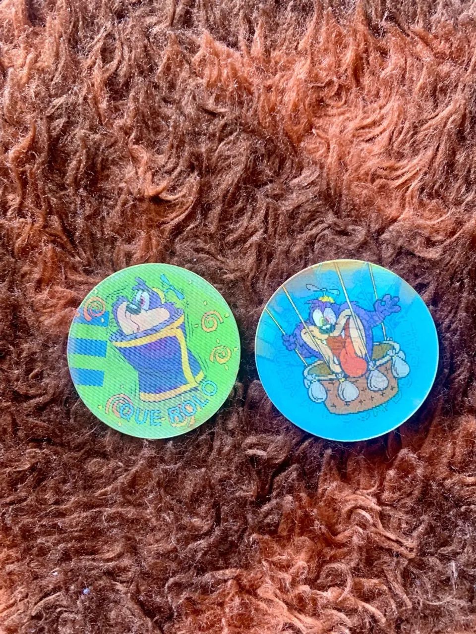 Pacote com 63 tazos diversos - Foto 2
