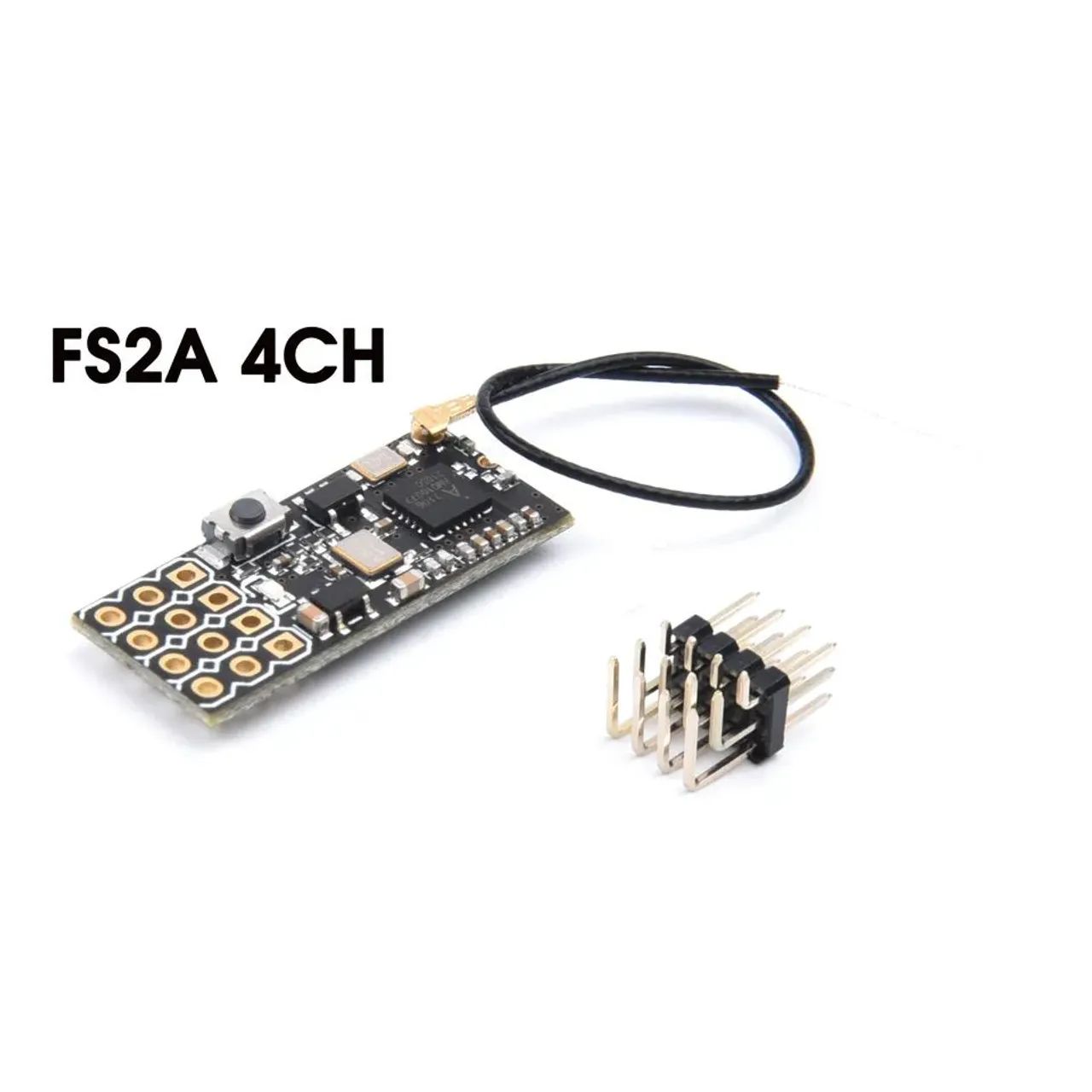 Receptor Flysky FS2A 4 canais para aeomodelo - Foto 3