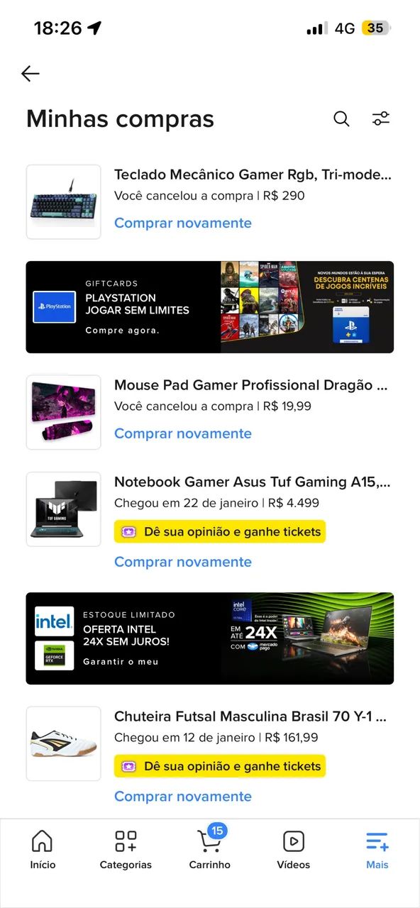 Notebook gamer Asus a15 - Foto 4