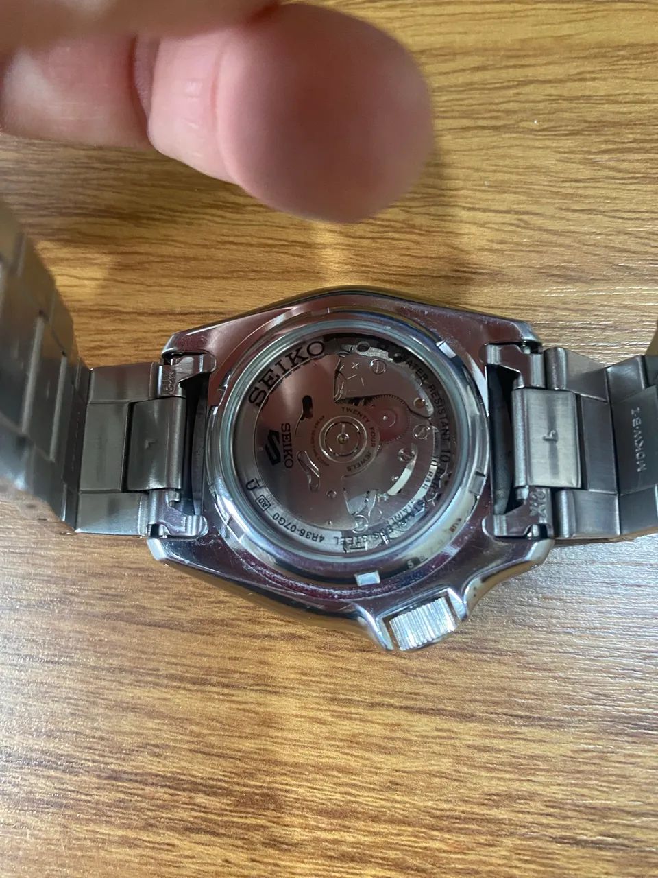 Relógio Seiko 5 Sports Automático (SRPD61) Verde - Excelente Estado - Foto 5