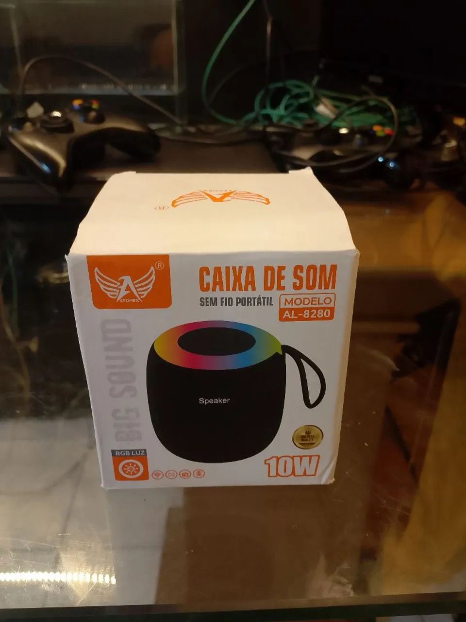 Caixinha bluetooth 10 watts patente 