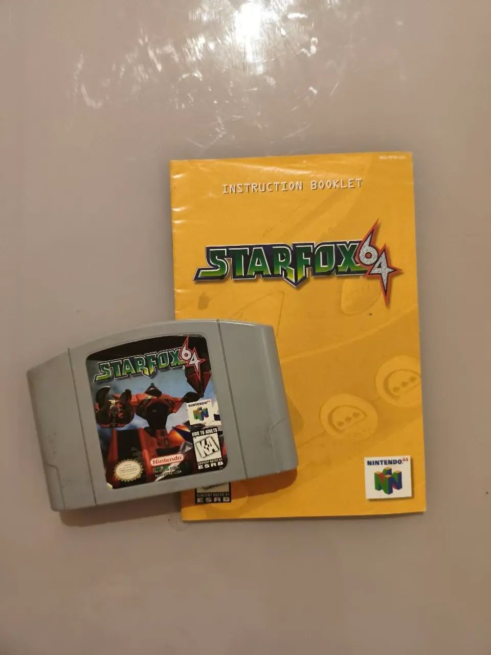 Infant Annihilator 1st＋3rd(2ndケースオマケ) Star Fox 64 Nintendo 64 Original + Manual de Instruções