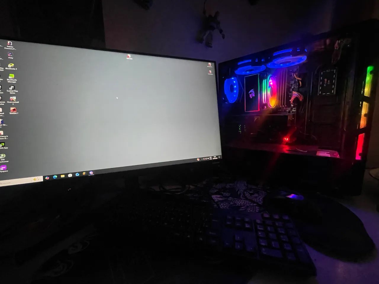 PC gamer completo com periféricos  - Foto 4