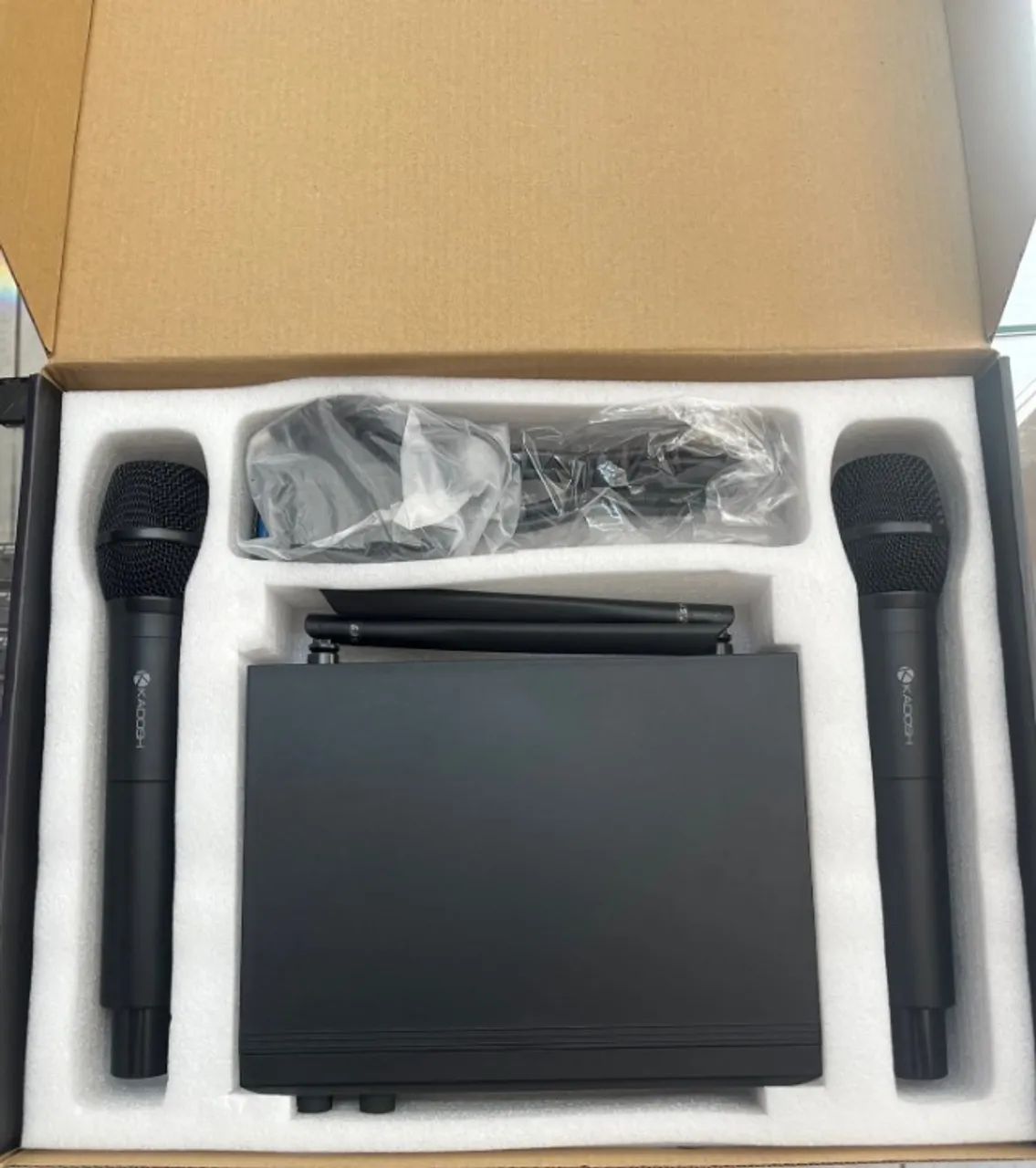 Microfone sem Fio Kadosh K402M UHF - Foto 4