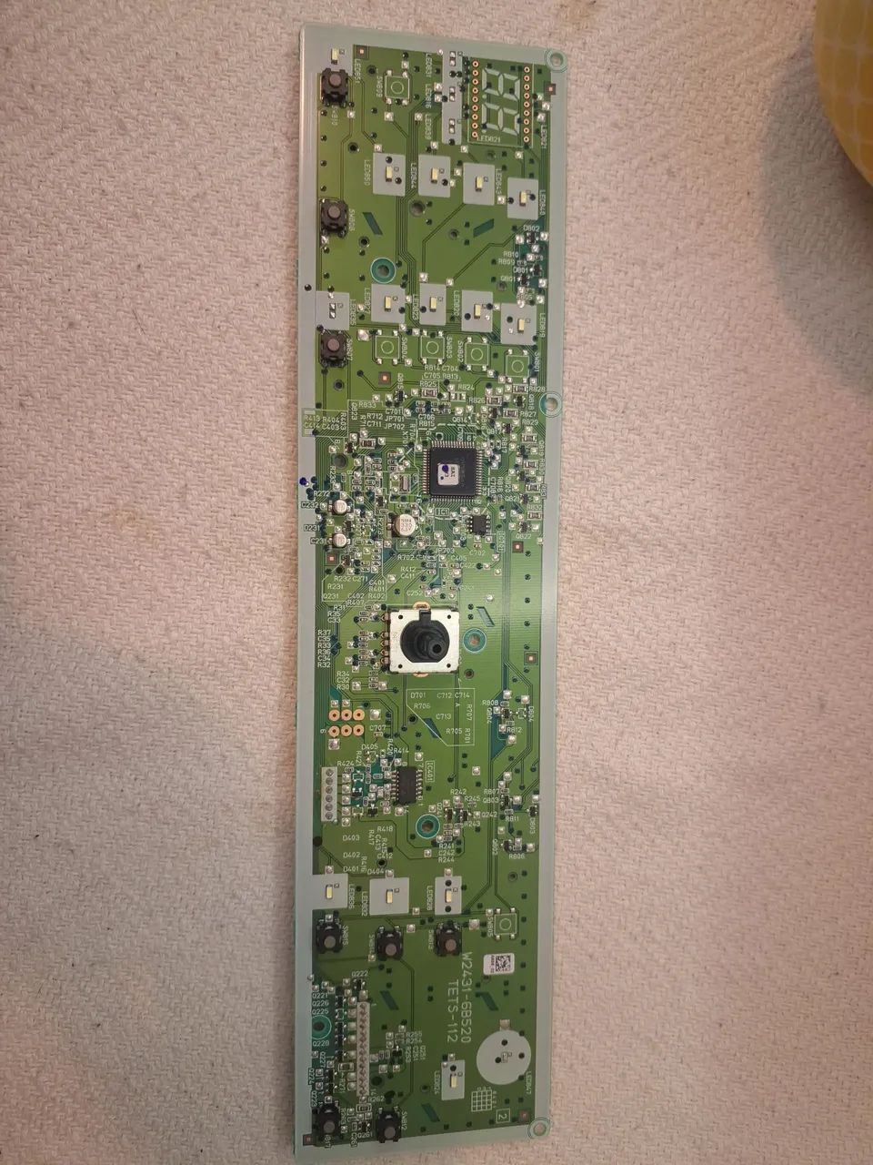 Placa Interface do Painel para máquinas de lavar da marca Panasonic