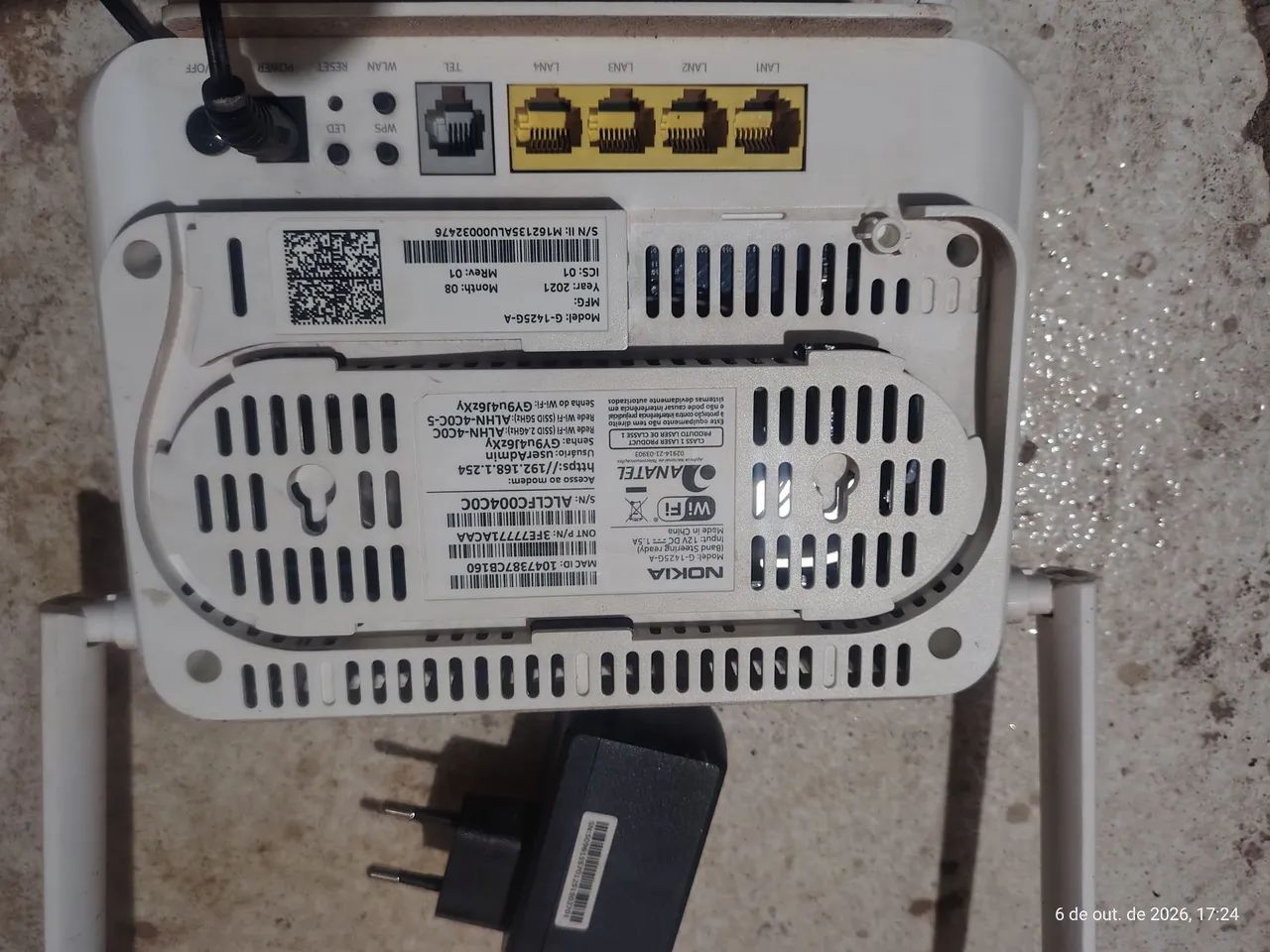 Modem roteador Nokia G1425 - Foto 2
