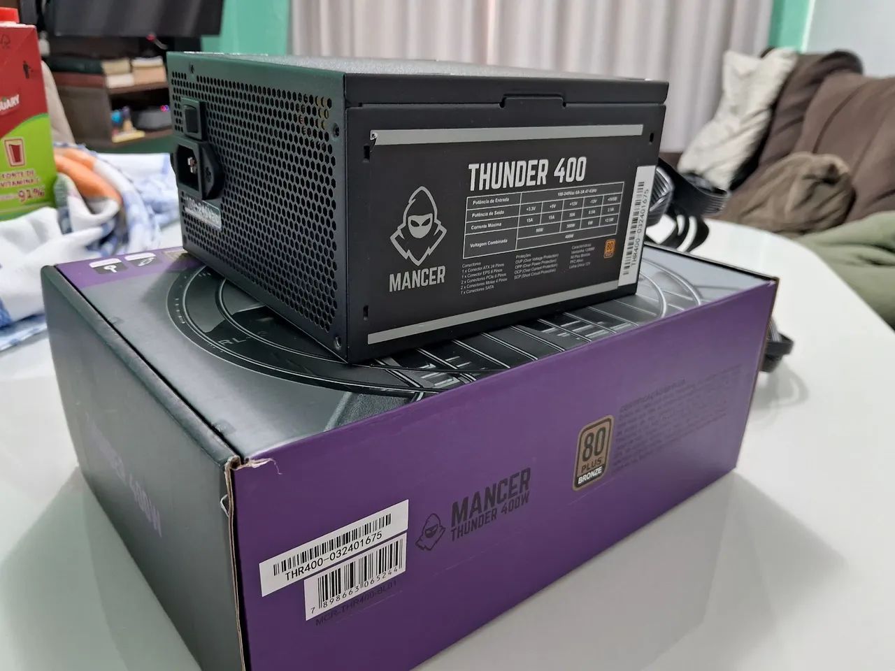 Fonta mancer 400w para pc  - Foto 2