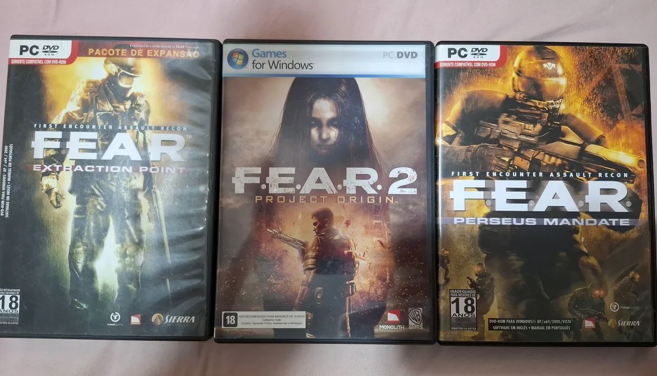3 Jogos para PC: F.E.A.R.