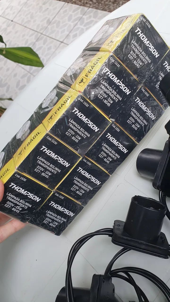 Varal de lâmpadas jardim  - Foto 4