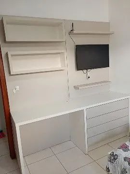 Painel para tv com bicama com colchão  - Foto 3