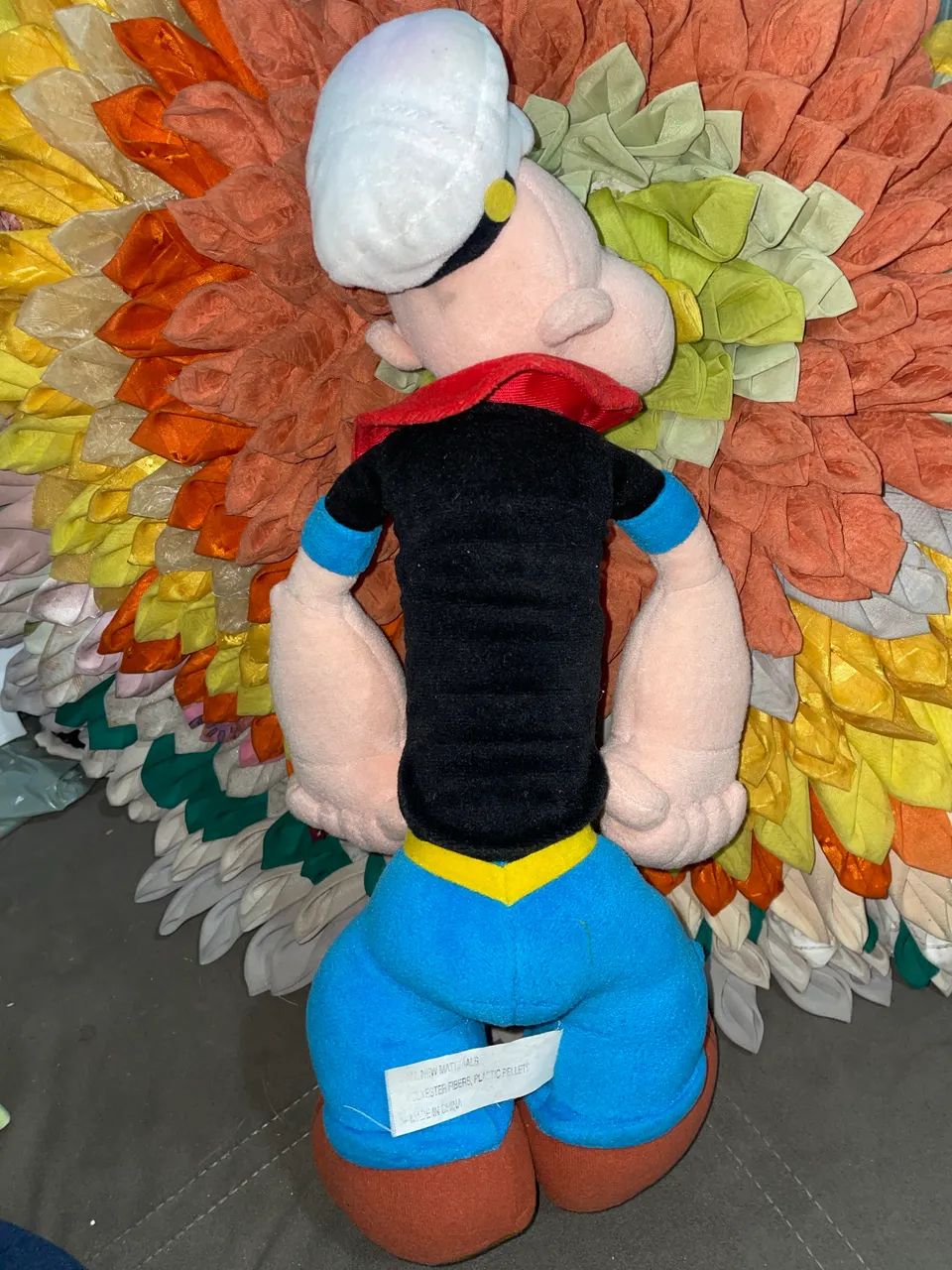 Boneco popeye original 42 cm - Foto 5