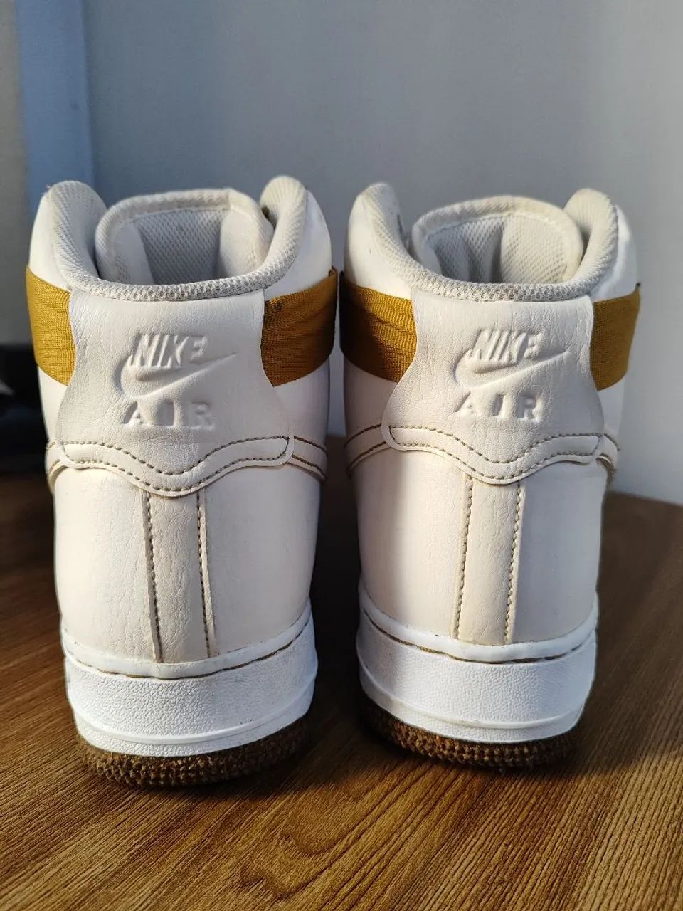 Tênis Nike Air Force Mid White/Creme - Foto 3