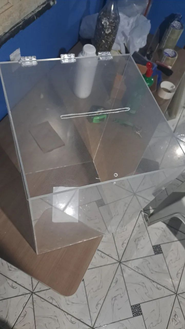 Urna de acrílico 50x30 3mm. - Foto 2